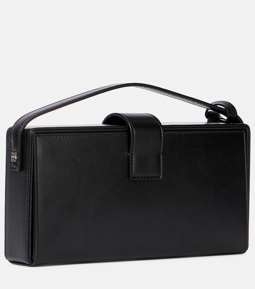 Magda Butrym Apolonia Leather Tote Bag In Black