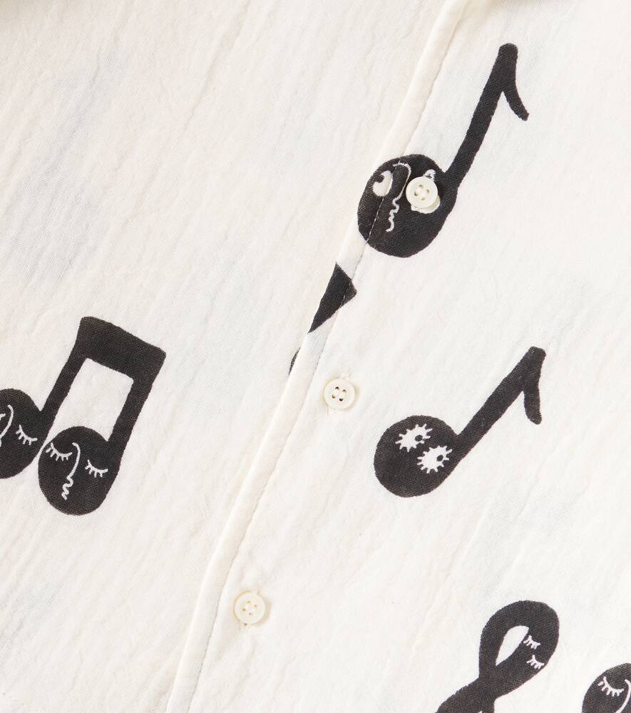 NOTE棉质平纹细布衬衫