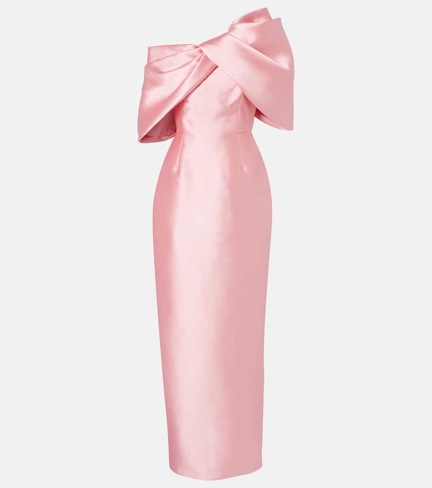 Davina satin cocktail dress