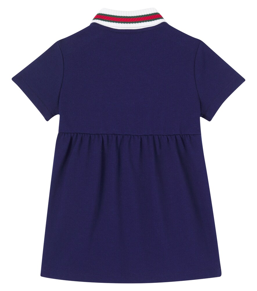  Gucci Kids Gucci Kids Baby Kleid Web Stripe Aus Baumwolle 