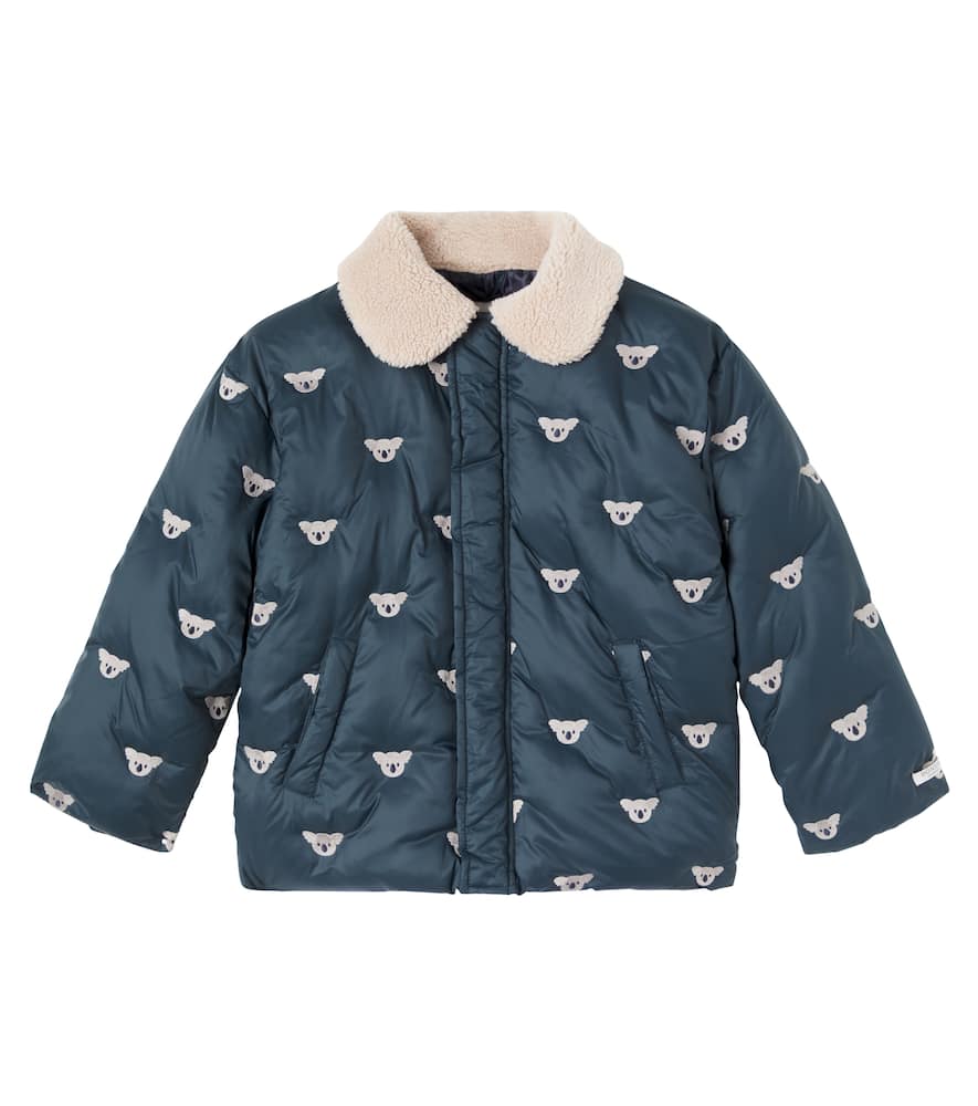 Donsje Florus Embroidered Jacket In Blue