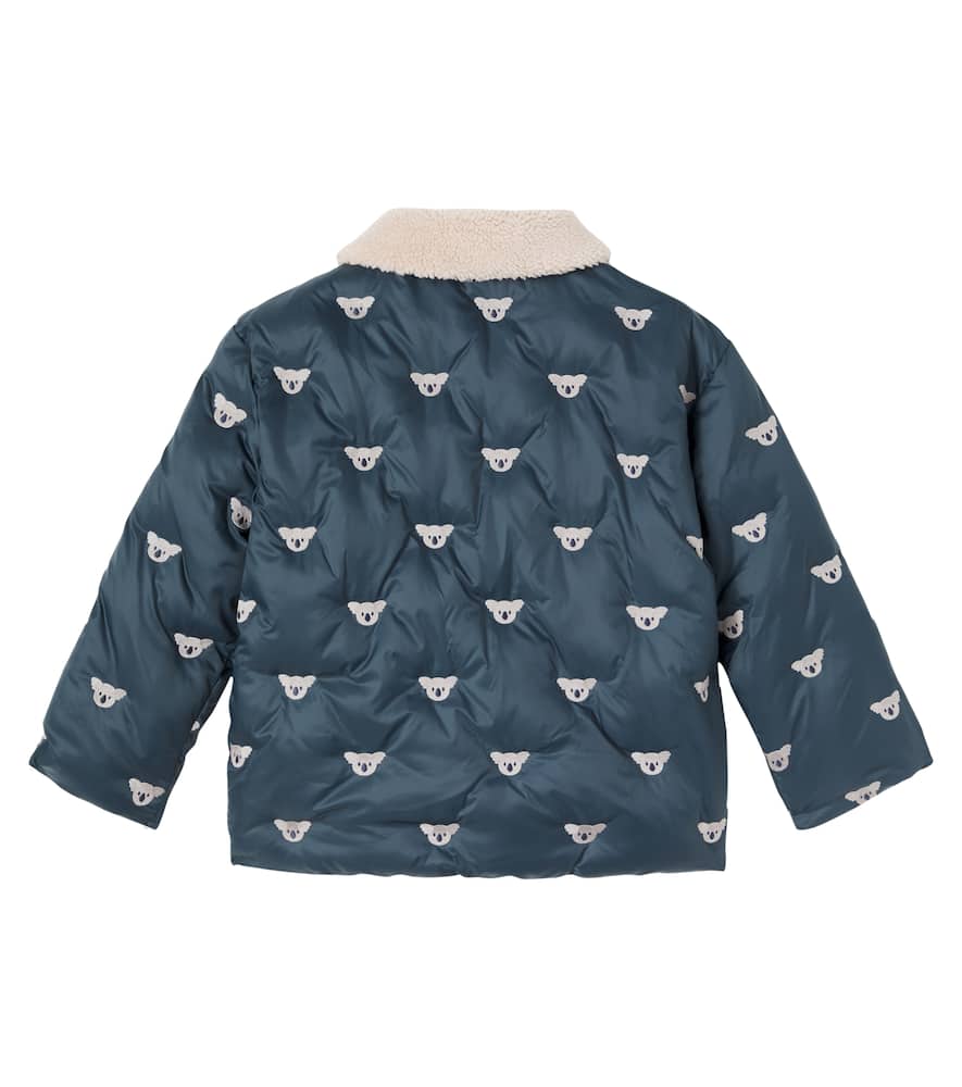 Donsje Florus Embroidered Jacket In Blue