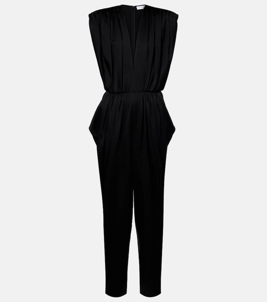 Draped jumpsuit