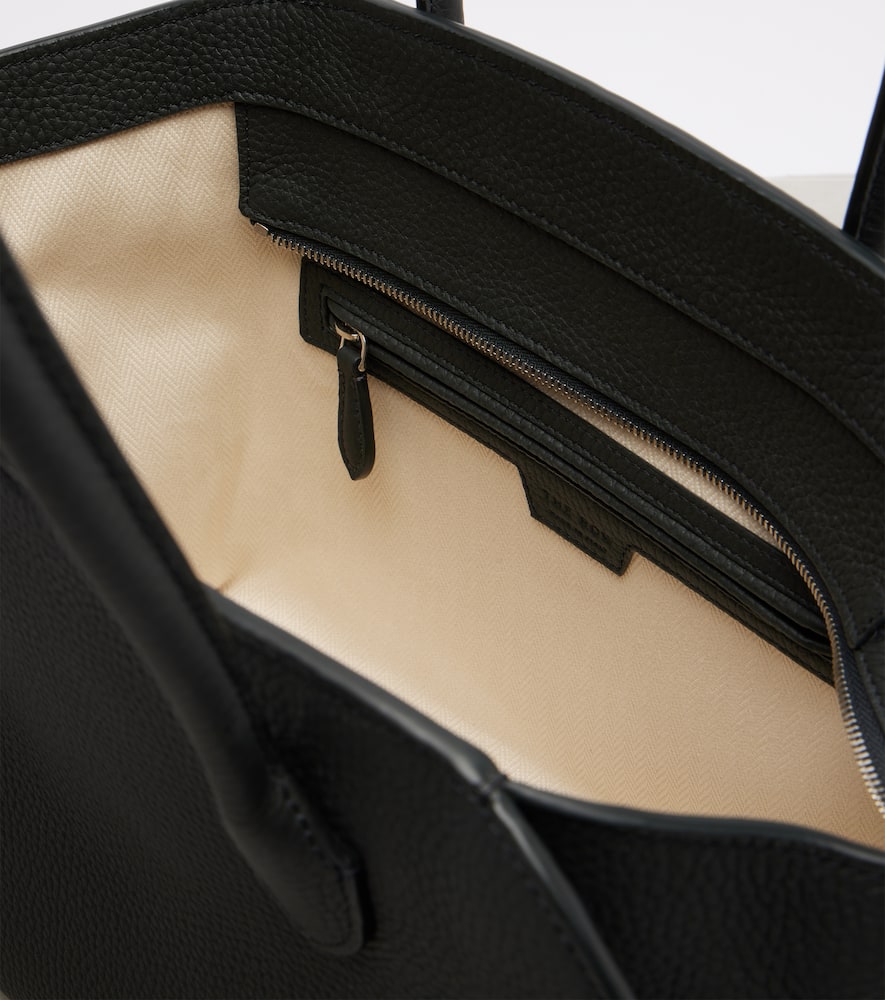 The Row Marlo 12 Leather Tote Bag In Red