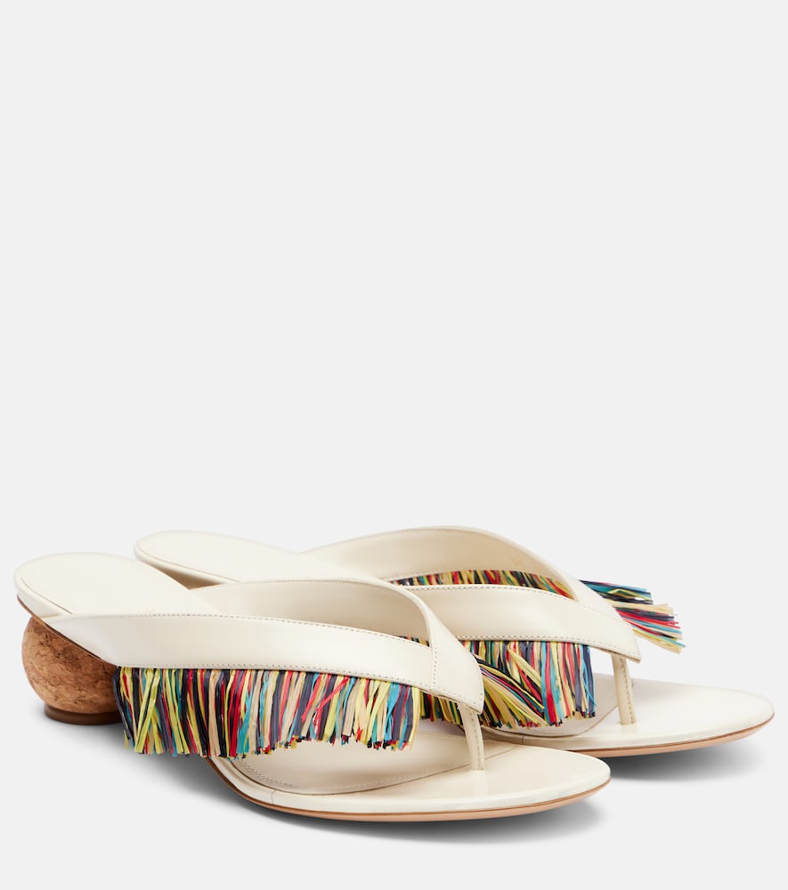 Ferragamo Sandali Bettie con frange