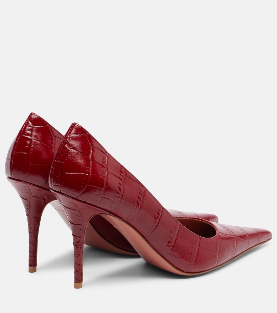 Amina Muaddi Amina Muaddi Pumps Barbara 90 Aus Leder 