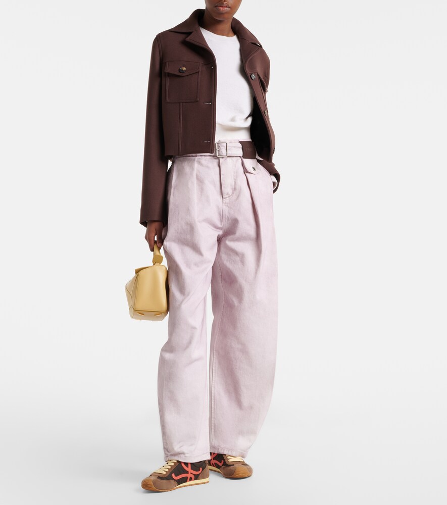Loewe Belted wide-leg jeans