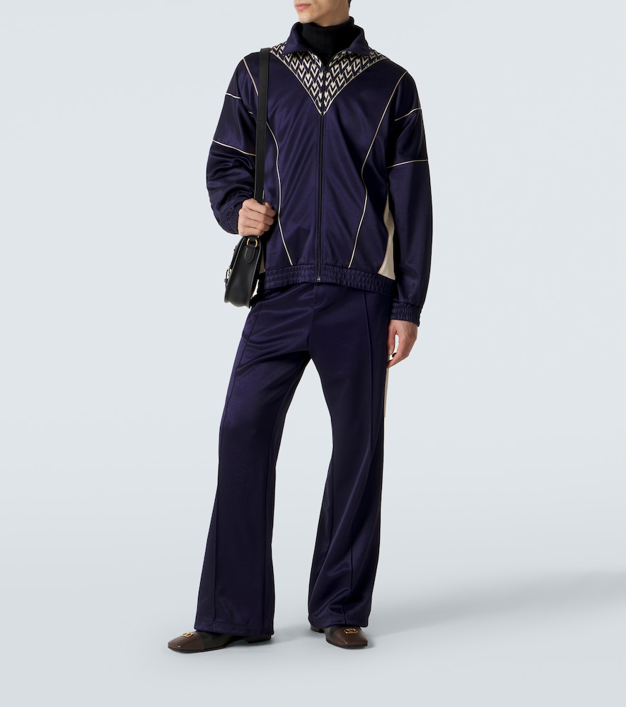 Valentino Valentino Printed Jersey Jacket 