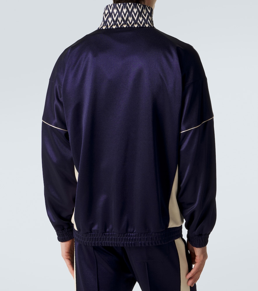 Valentino Valentino Printed Jersey Jacket 