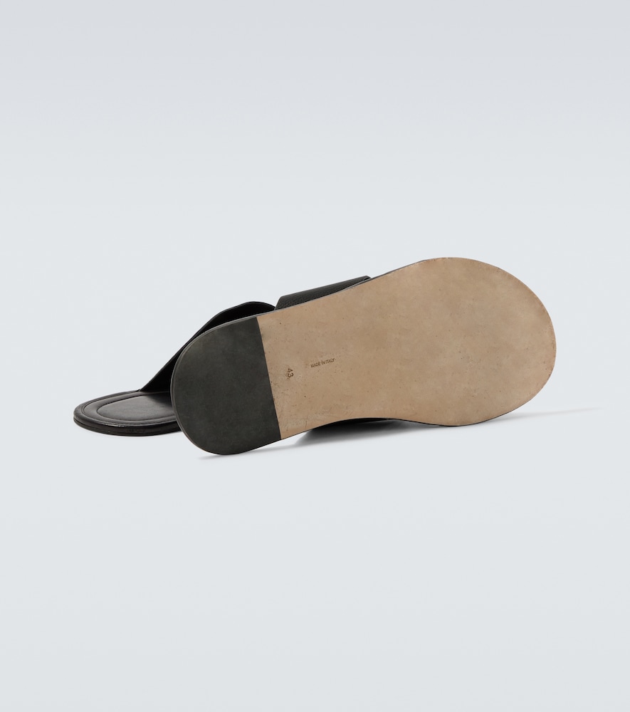  The Row The Row Sandalen Malick Cross Aus Leder 