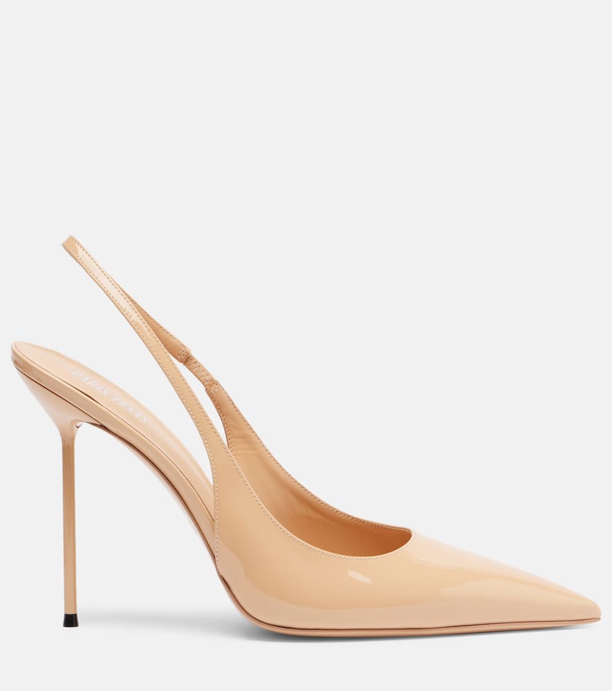 Paris Texas Lidia 105 Patent Leather Slingback Pumps In Pink