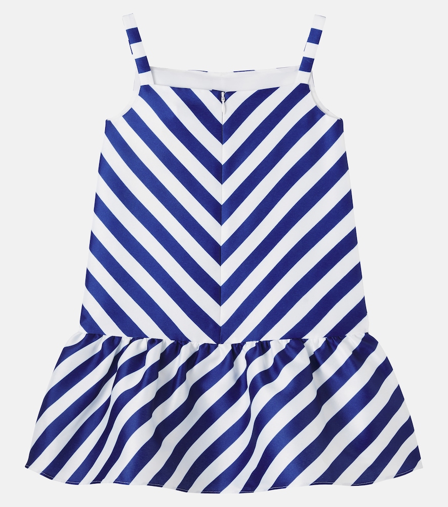  Self-portrait Kids Self-portrait Kids Verziertes Kleid Aus Taft 