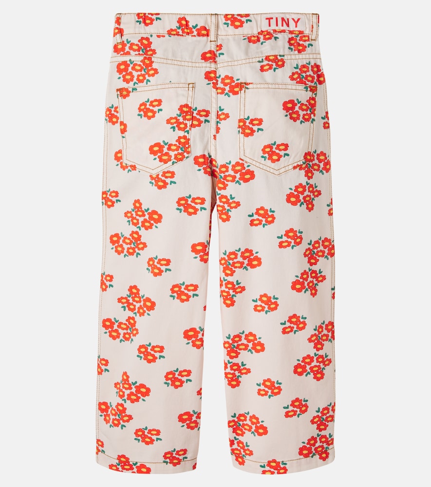  Tinycottons Tinycottons Straight Jeans Blossoms Aus Twill 