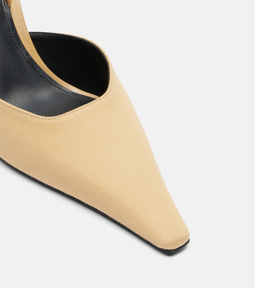  Victoria Beckham Victoria Beckham Sloan Canvas Slingback Pumps 