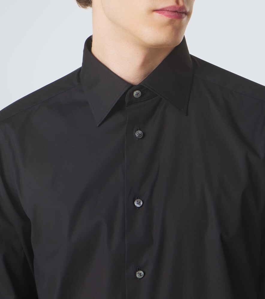  Zegna Zegna Cotton-blend Poplin Shirt 
