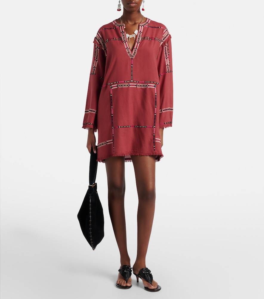Isabel Marant Freya embroidered silk tunic