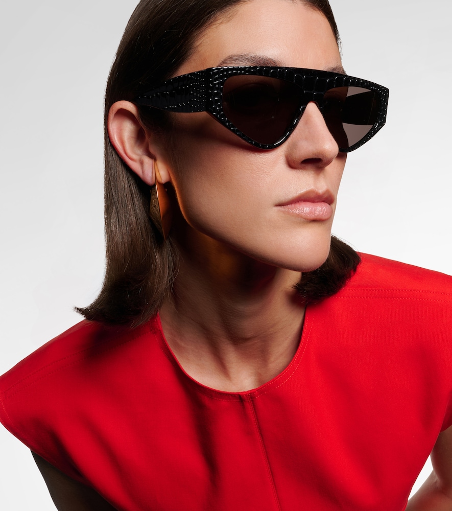  Alaia Alaïa Sonnenbrille Lettering Logo 