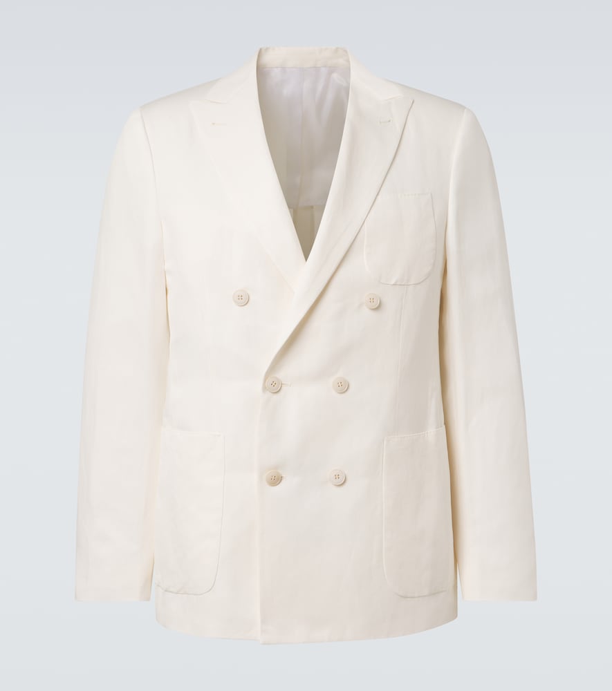 Kei Linen And Silk Suit Jacket