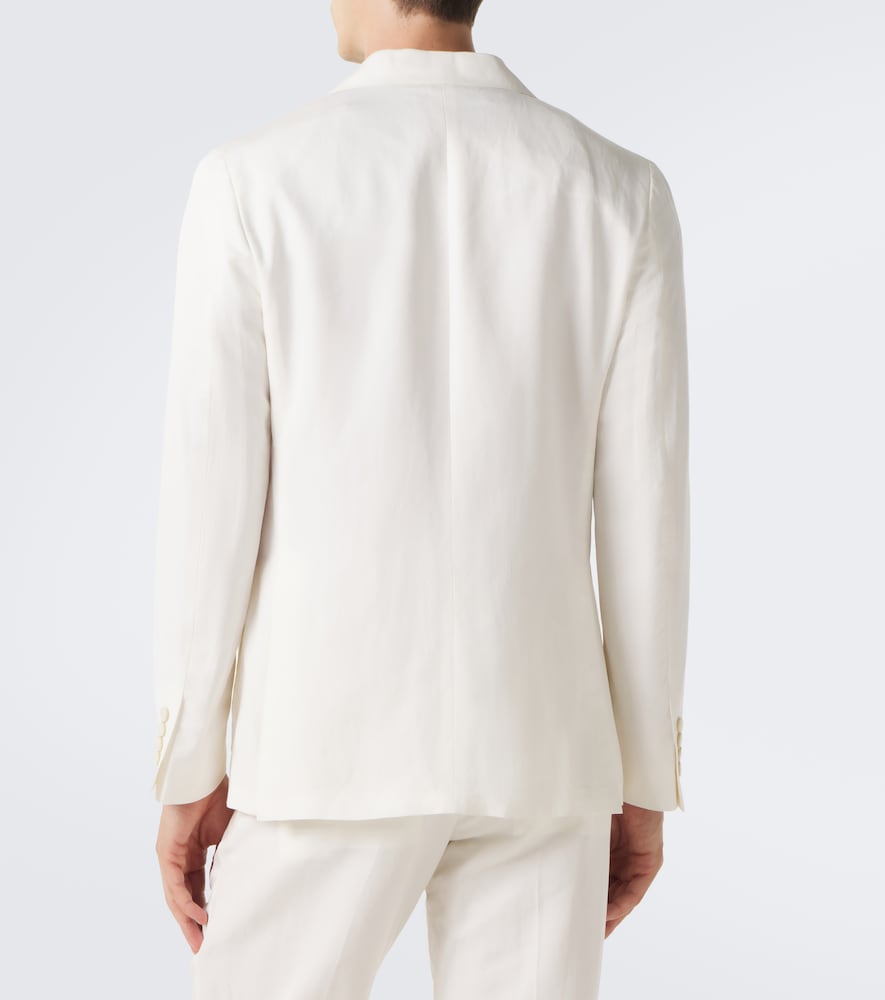 Kei Linen And Silk Suit Jacket