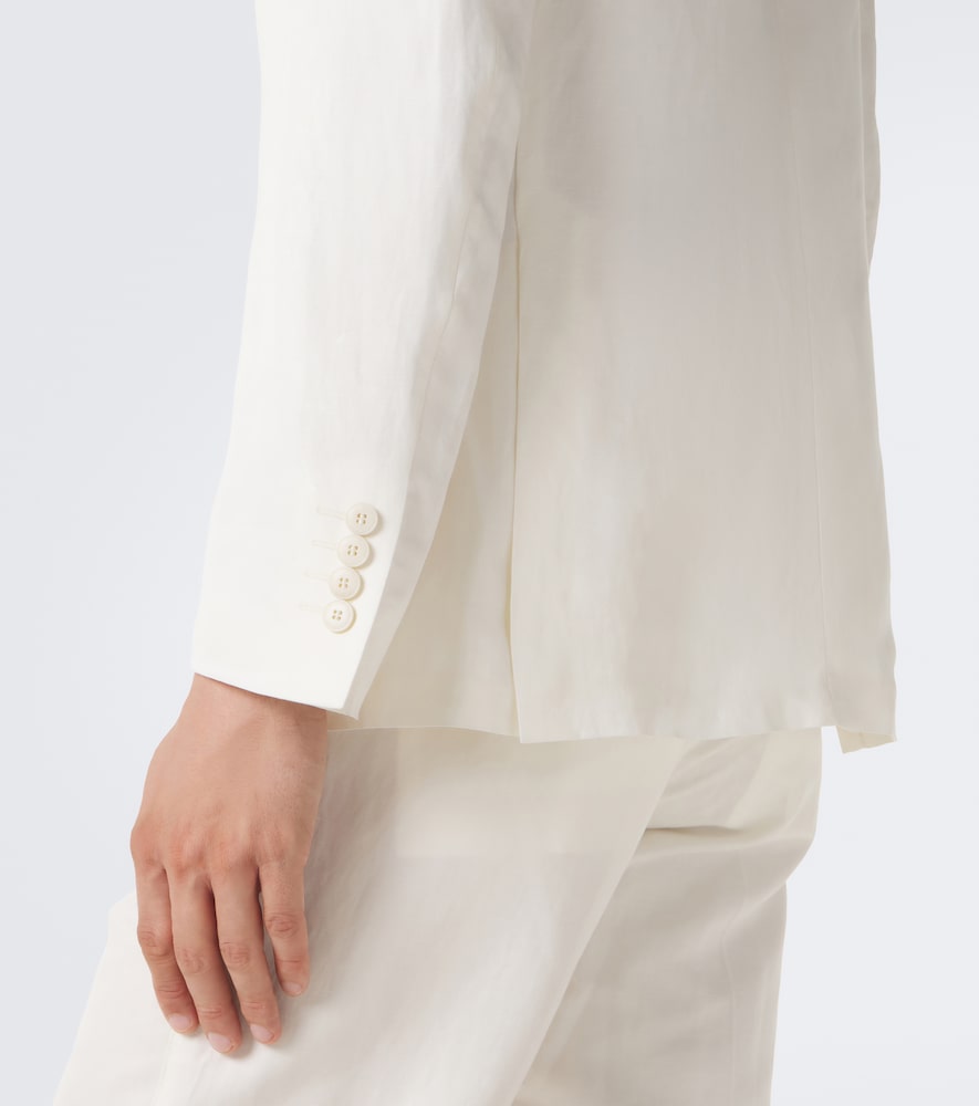 Kei Linen And Silk Suit Jacket