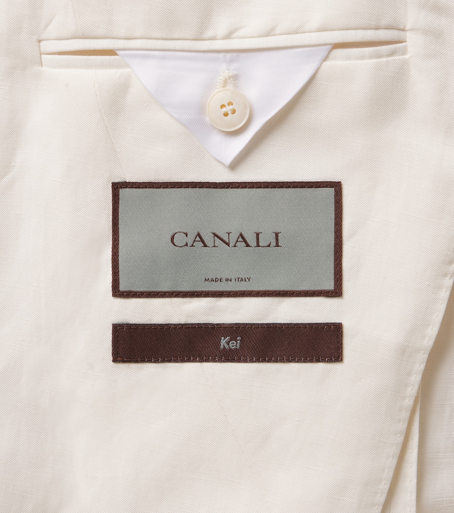 Kei Linen And Silk Suit Jacket