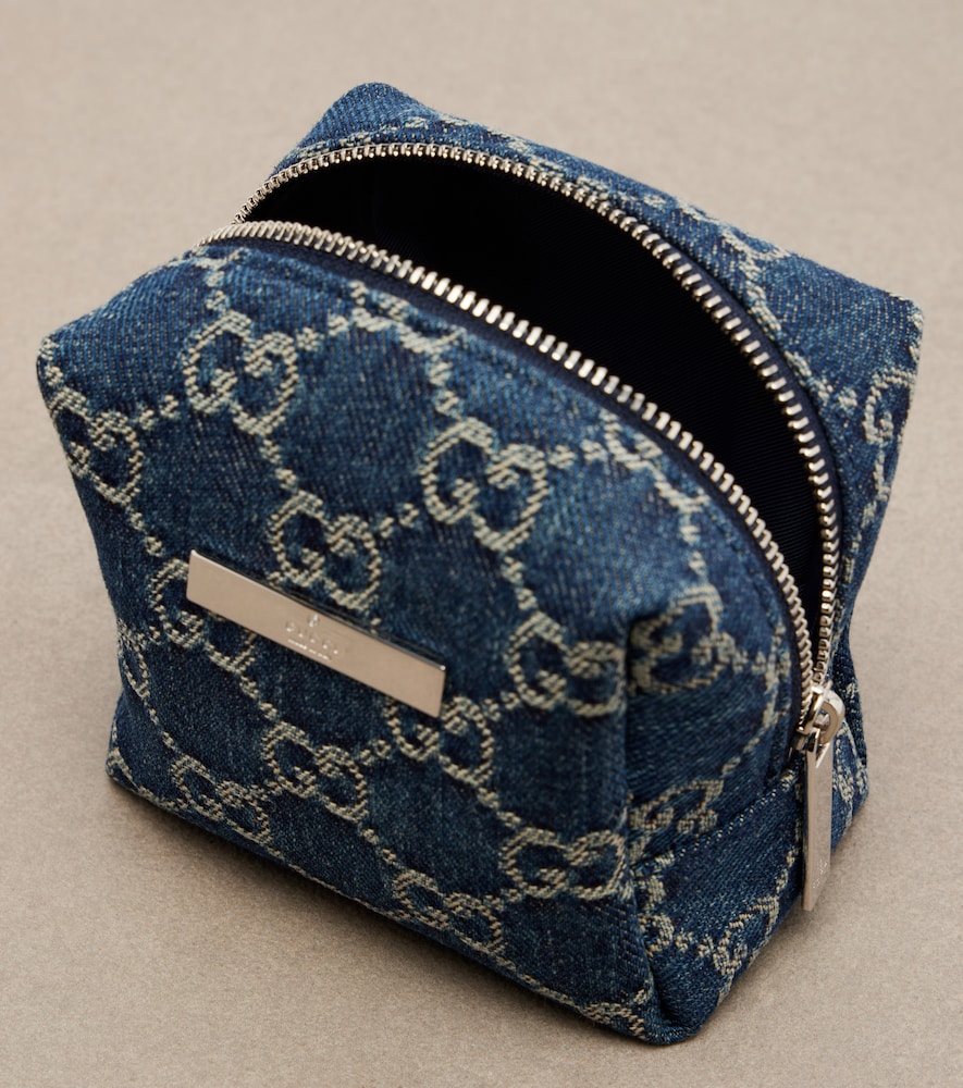  Gucci Gucci Kosmetiketui Gucci Essence Classic Mini Aus Denim 
