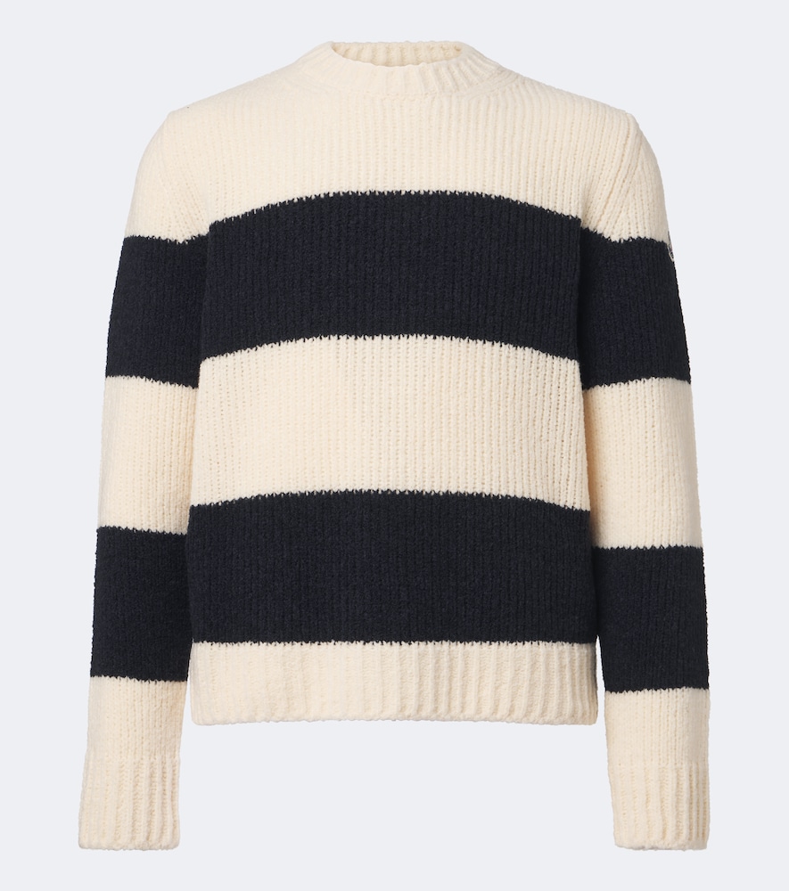 Moncler Pull en laine mlange rayures 690 €