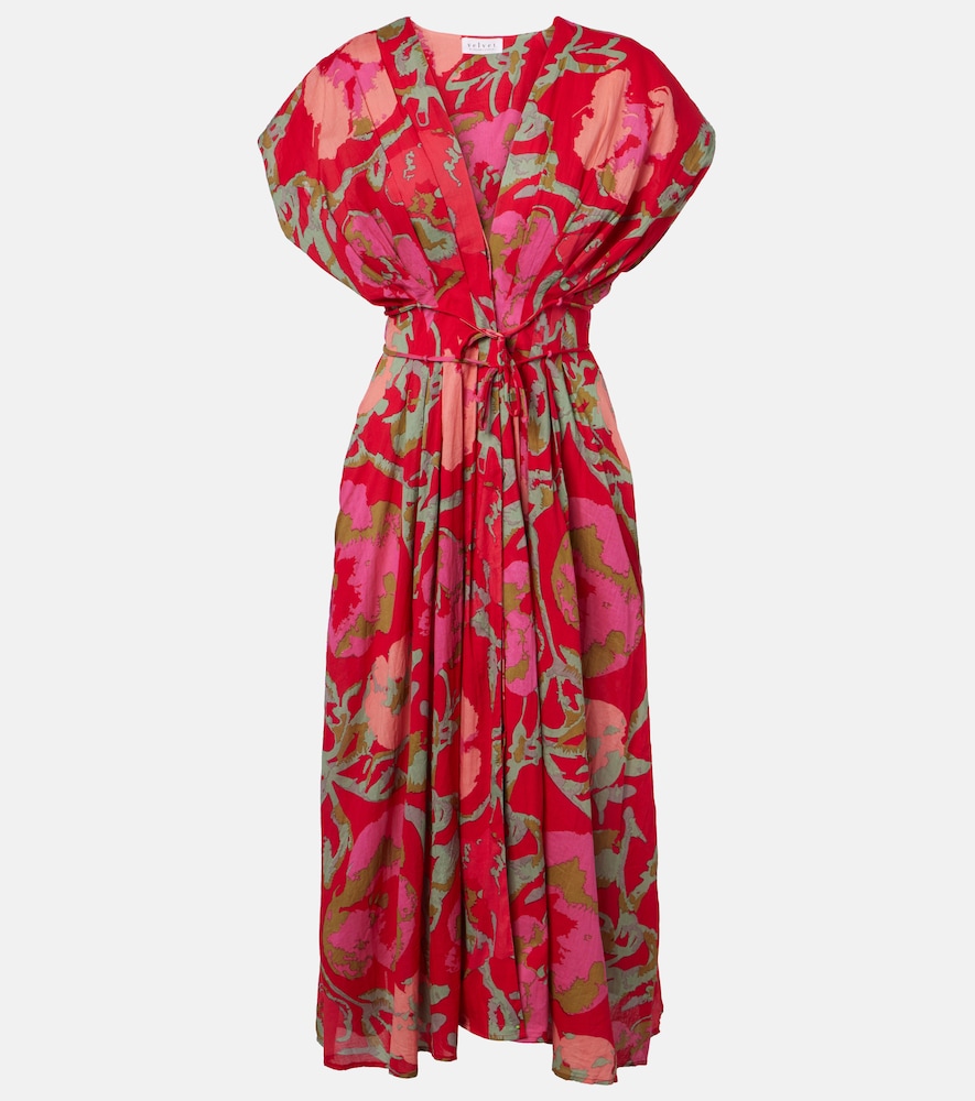 Velvet Leilani printed cotton midi dress | Thumbnail 6 Velvet Leilani printed cotton midi dress | Thumbnail 6