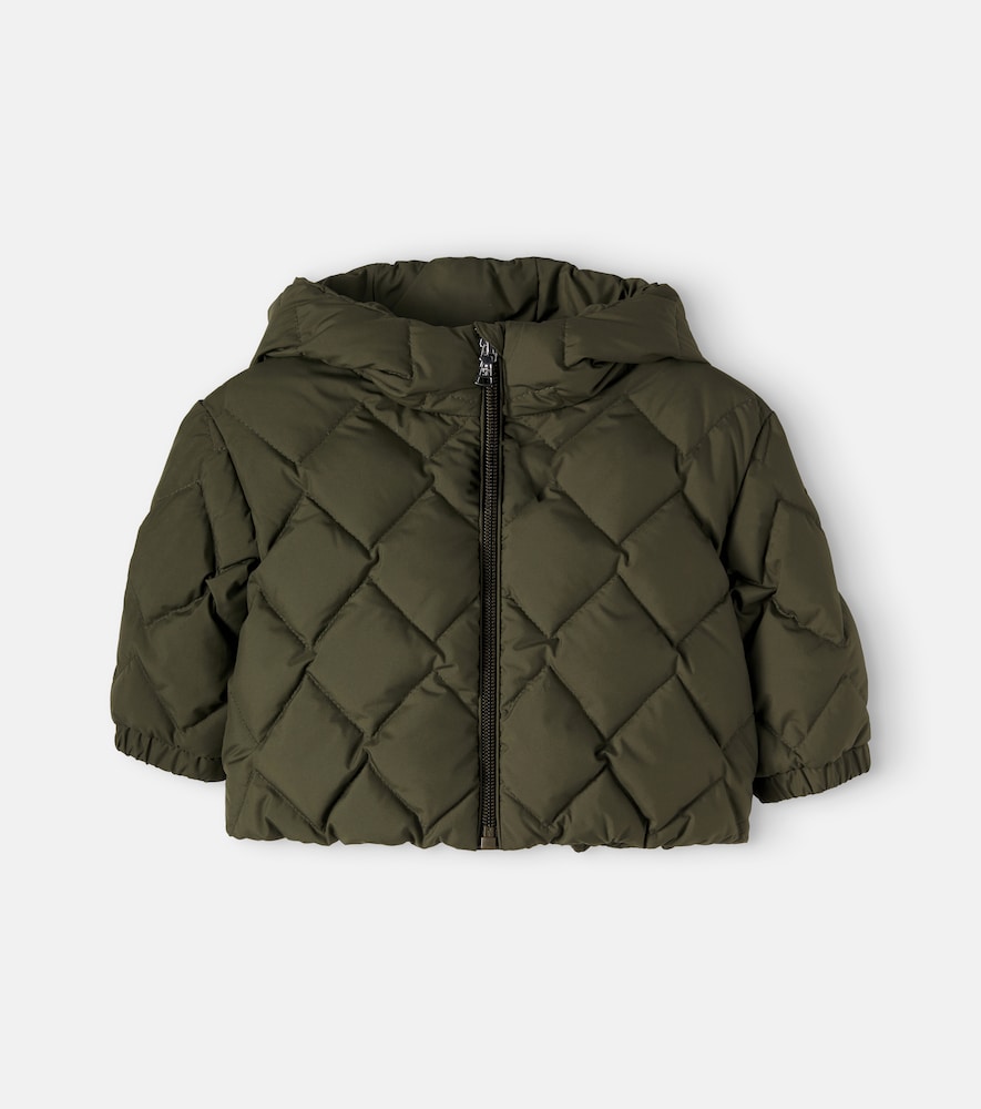 MONCLER Moncler Enfant Ava hooded quilted down jacket