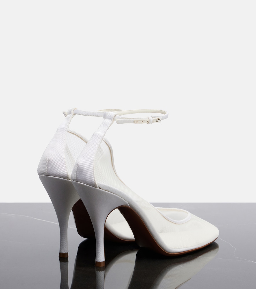 Alaïa Grosgrain-Trimmed Pumps