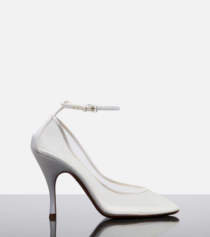 Alaïa Grosgrain-Trimmed Pumps