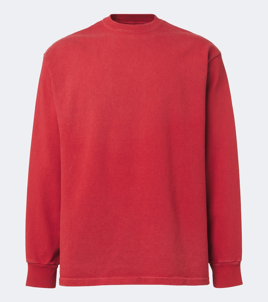 A.presse Vintage Cotton Jersey T-shirt In Red