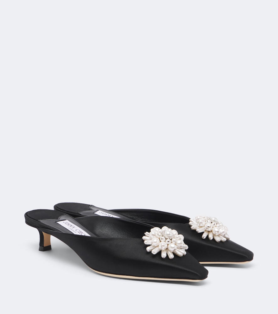Mules Ines in raso