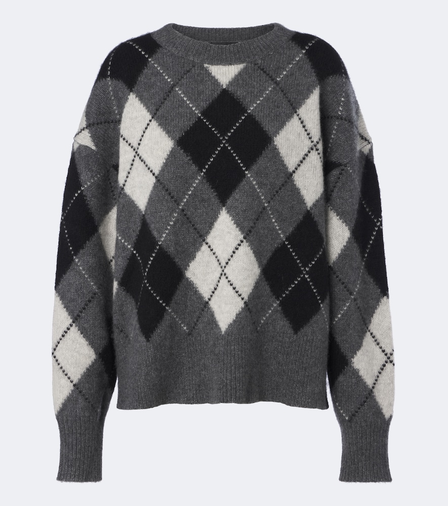 Donnika Argyle Cashmere And Sweater