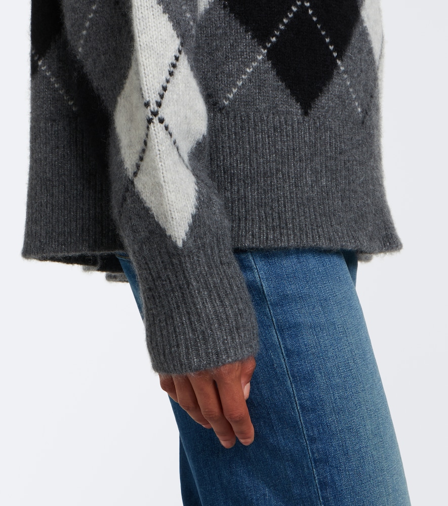 Donnika Argyle Cashmere And Sweater
