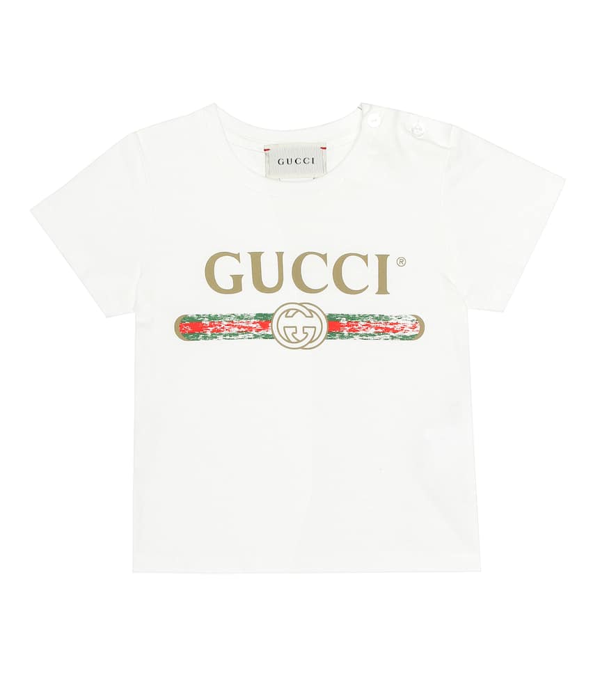 Gucci Kids Baby Printed cotton T-shirt