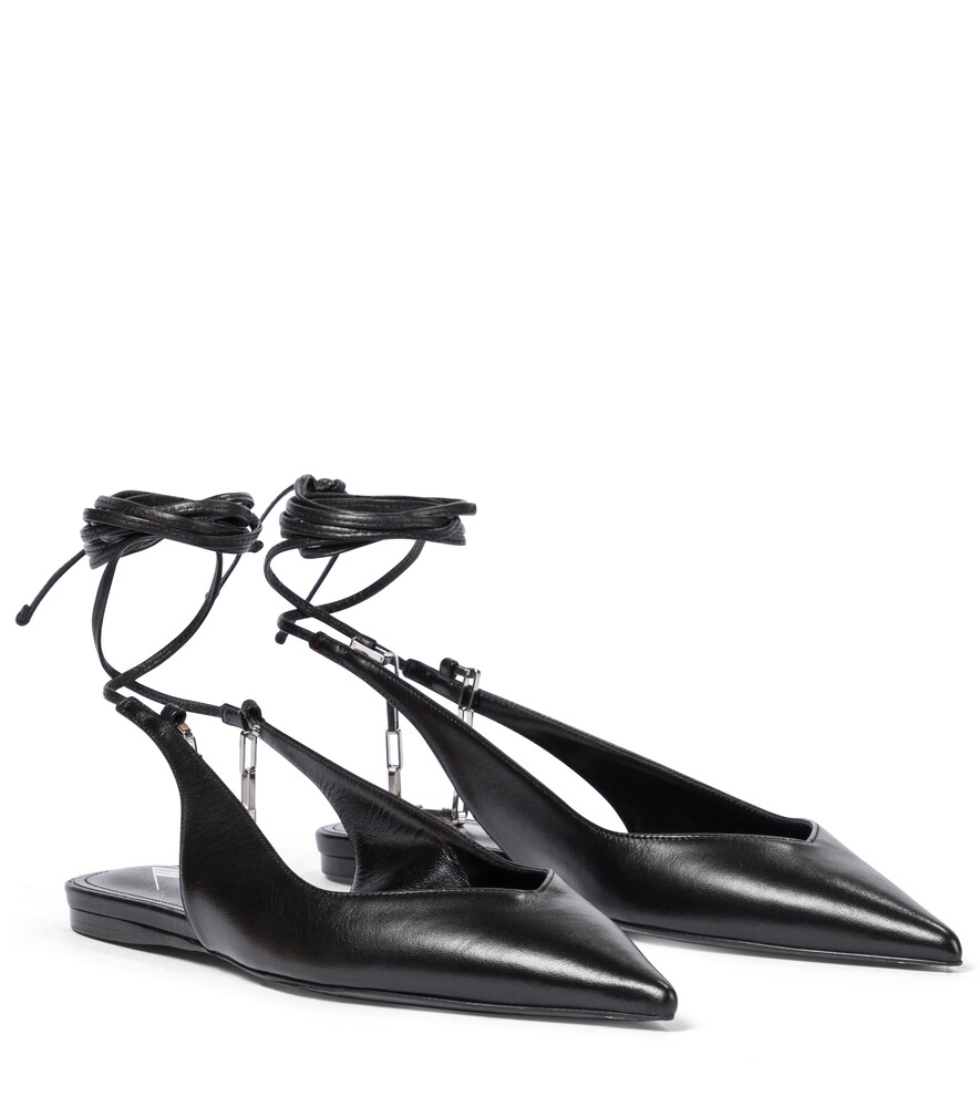 slingback ballet pumps