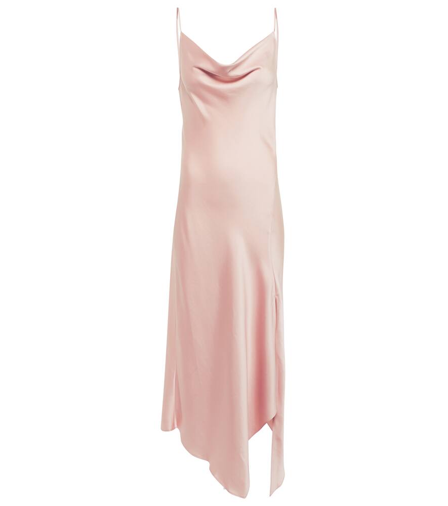 Simkhai Nellie satin slip midi dress