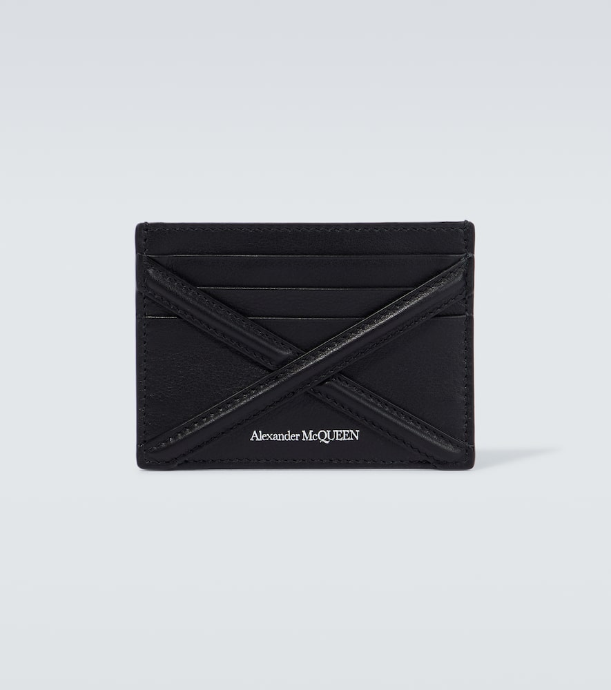 Alexander McQueen Leather cardholder