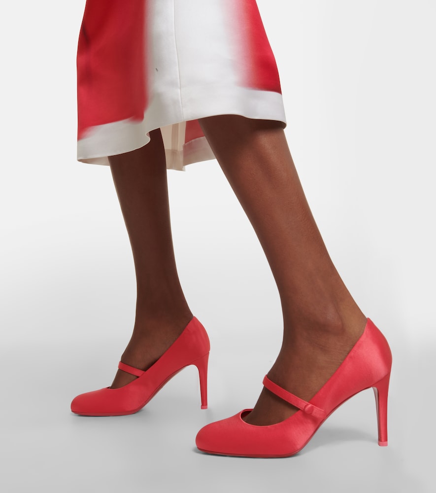 Pumppie 85 Crêpe Pumps