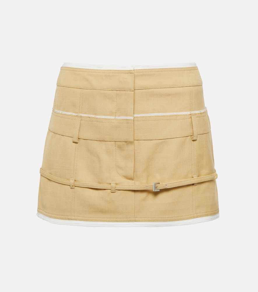 La Mini Jupe Caraco miniskirt