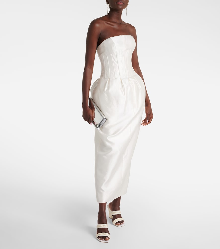 Jimmy Choo Bridal Sacoria 85 embellished wedge mules