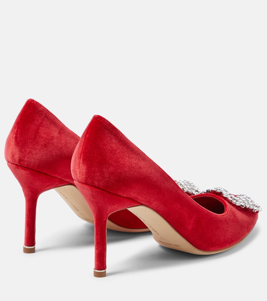 Hangisi Velvet Pumps