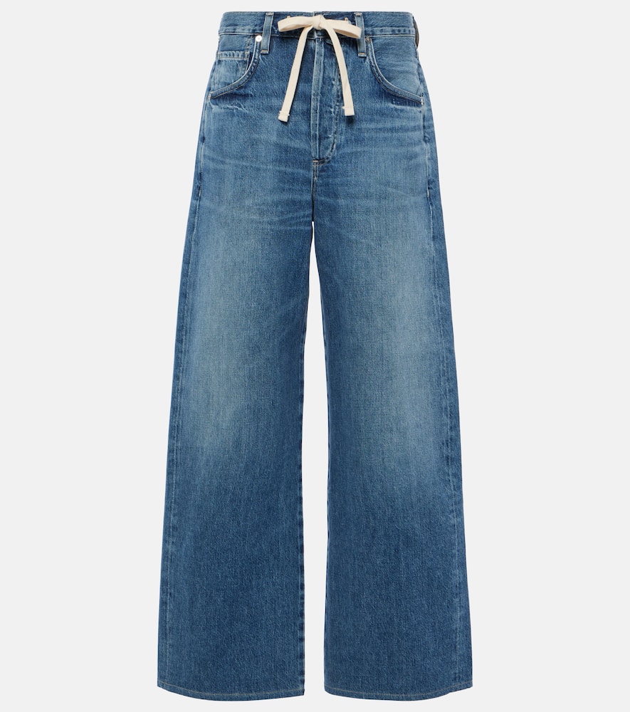 Brynn high-rise wide-leg jeans