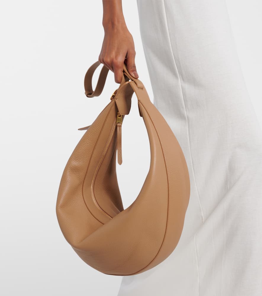 Khaite Augustina Shoulder Bag In Brown
