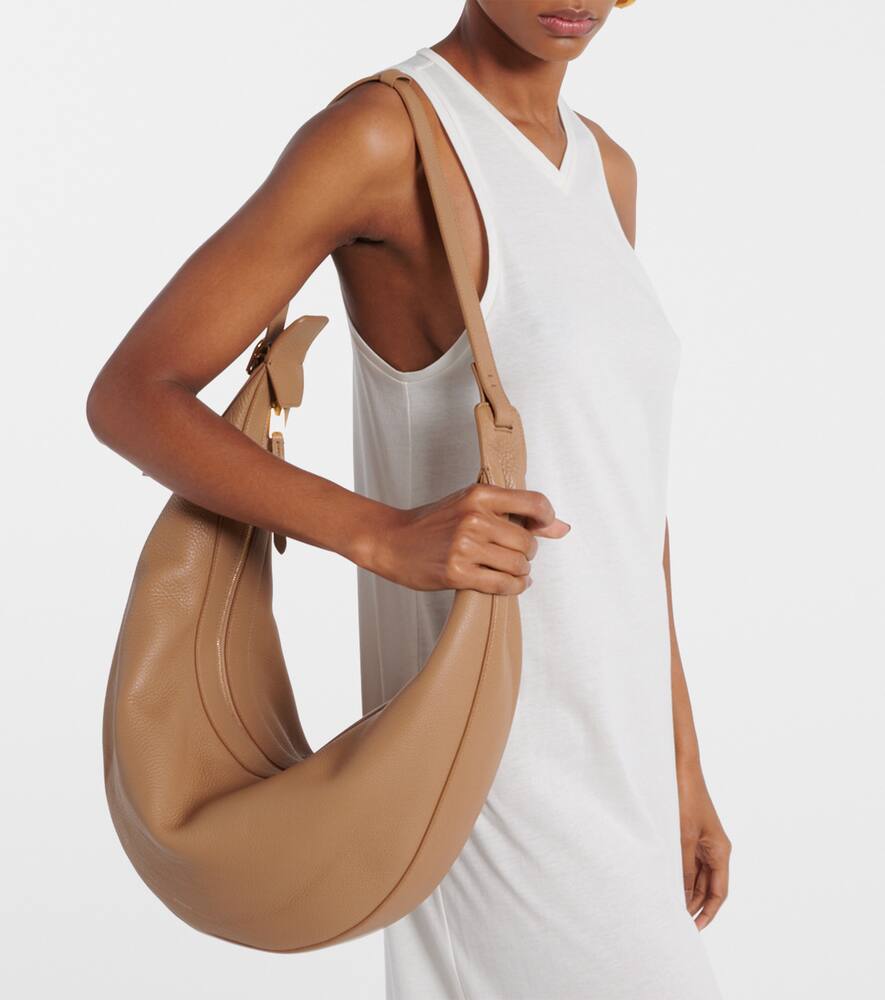 Khaite Augustina Shoulder Bag In Brown