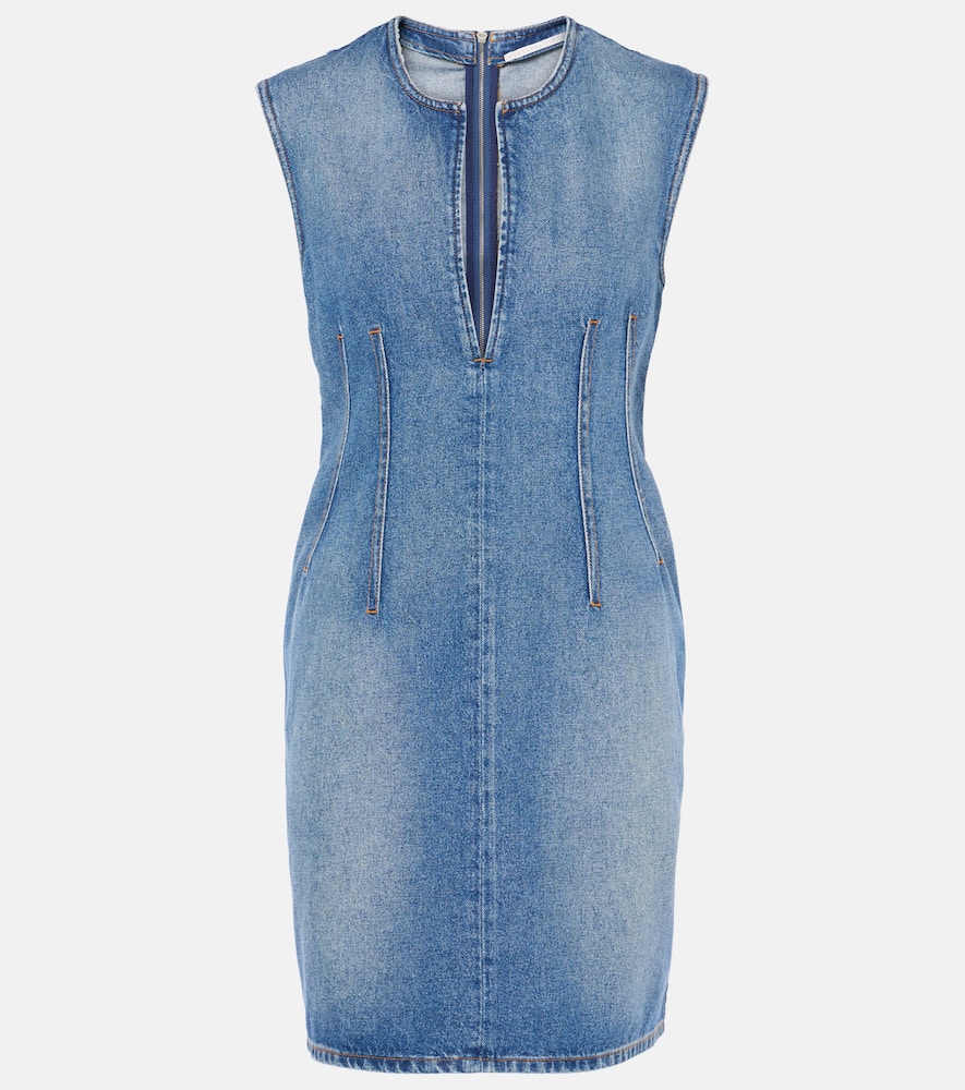 Denim minidress