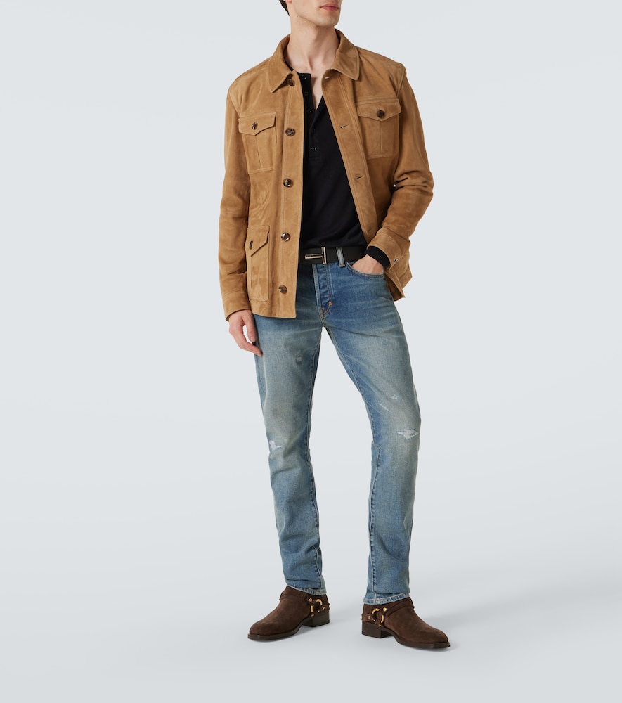  Tom Ford Tom Ford Dostressed Straight Jeans 