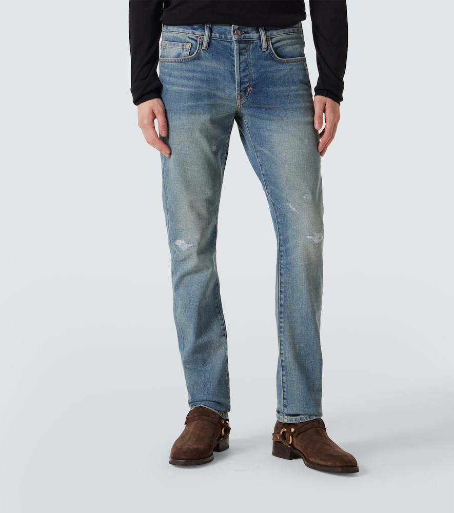 Tom Ford Tom Ford Dostressed Straight Jeans 
