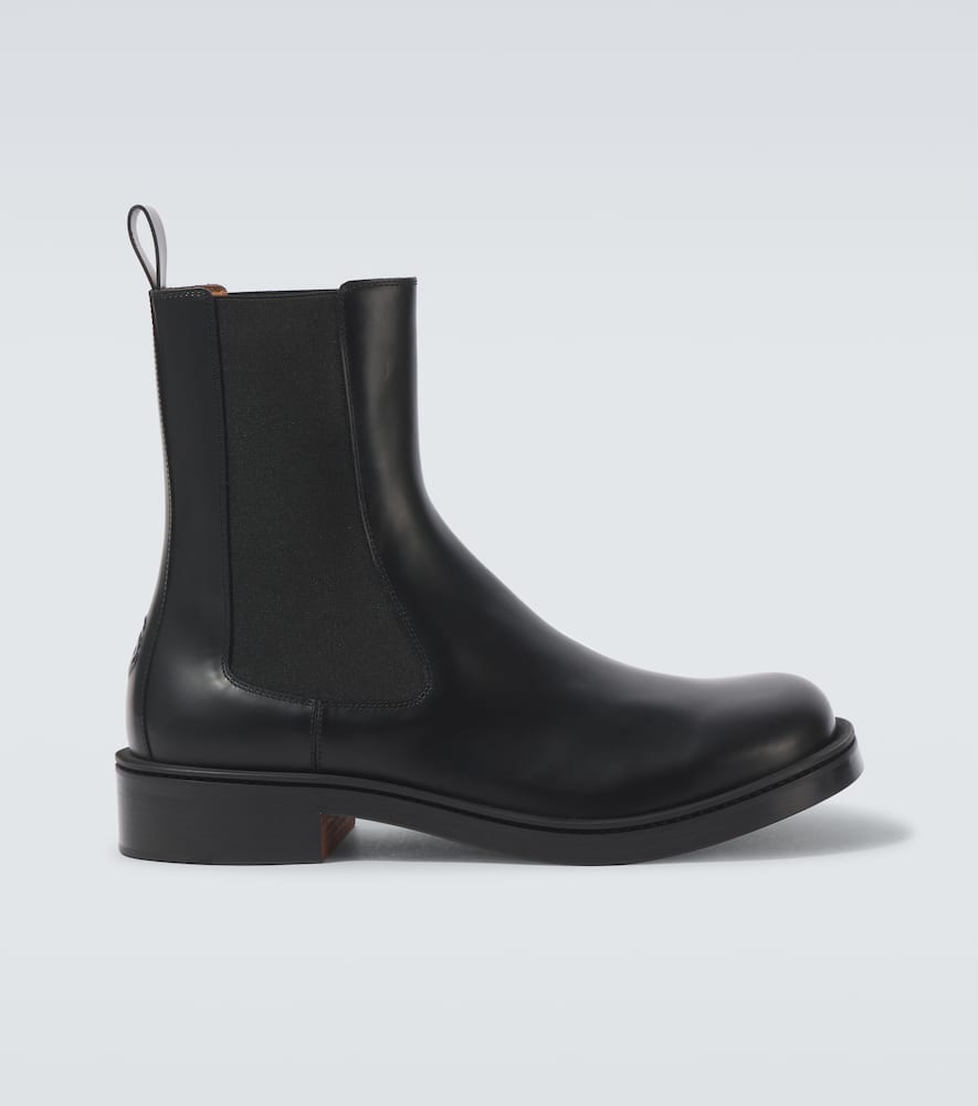 Trunk leather Chelsea boots